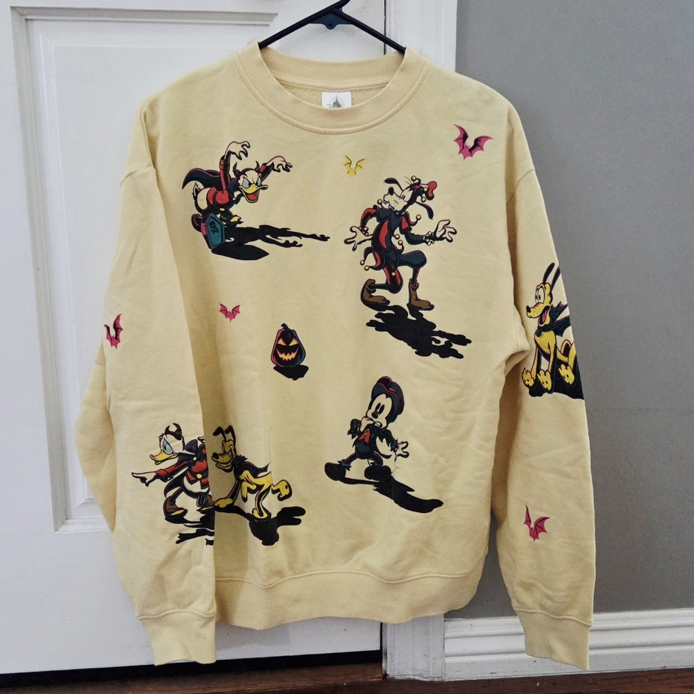 Disneyland Mickey Mouse and Friends Halloween Pullover Sweatshirt